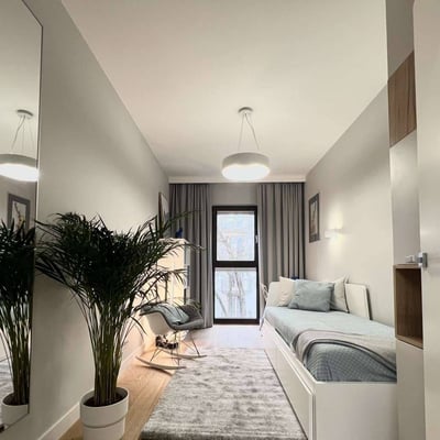 Alquiler de un elegante apartamento de 3 habitaciones, 57 m², Mokotów, Varsovia, Polonia